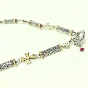 Konstantino diamond, 18k & sterling necklace